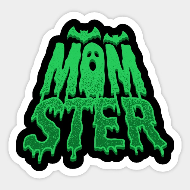 Momster! Sticker by Cup of Tee